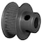 B&B Manufacturing 28-2P06-6FA3, Timing Pulley, Aluminum, Clear Anodized,  28-2P06-6FA3 - alternate 1